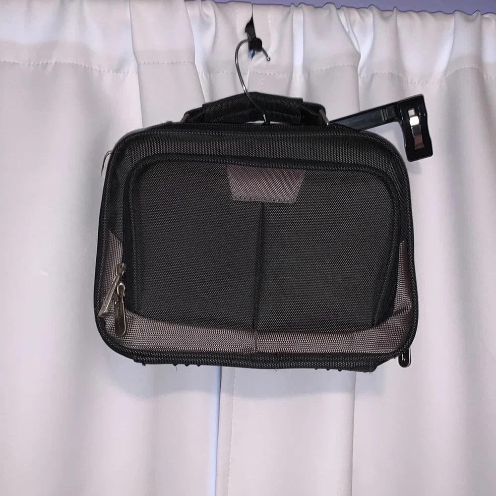 Symbols grey universal carry travel bag
